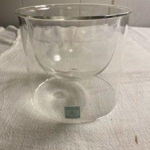 NIB Partylite Pop Fusion Clear Refillable Holder